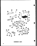 CONDENSOR PARTS Diagram and Parts List for SRN22G-A P6020117W A Amana Refrigerator