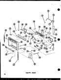 CAVITY ASSY Diagram and Parts List for SRI19N-1-AG P6023089W G Amana Refrigerator