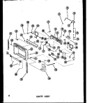 CAVITY ASSY Diagram and Parts List for SRI19A P6035006W Amana Refrigerator