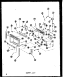 CAVITY ASSY Diagram and Parts List for SRI19W-A P6034050W A Amana Refrigerator
