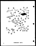 CONDENSOR PARTS Diagram and Parts List for SRI19W P7332013W Amana Refrigerator