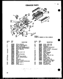 ICEMAKER PARTS Diagram and Parts List for CSDI25W P7332024W Amana Refrigerator