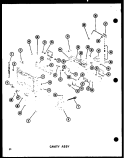 CAVITY ASSY Diagram and Parts List for SRI19C P7332054W Amana Refrigerator