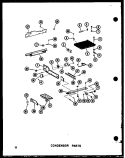 CONDENSOR PARTS Diagram and Parts List for SRI19C-C P7390005W C Amana Refrigerator