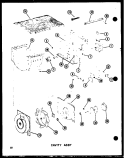 CAVITY ASSY Diagram and Parts List for SRI19C-C P7390005W C Amana Refrigerator