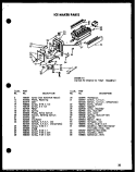 ICE MAKER PARTS Diagram and Parts List for SRI19E P7410005W Amana Refrigerator