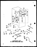 COMP PARTS ICE MAKER INSTALLATION PARTS Diagram and Parts List for SRI-22E P7487021W Amana Refrigerator