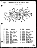 8 CUBE COMPACT ICE MAKER Diagram and Parts List for SLI22F P7540012W Amana Refrigerator