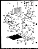 Page 9 Diagram and Parts List for SLDI22F-G P7540019W G Amana Refrigerator