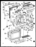 Page 10 Diagram and Parts List for SLDI22F-G P7540019W G Amana Refrigerator