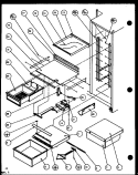 Part Location Diagram of D7616604 Whirlpool Trim Piece