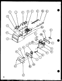 ICE BUCKET AND ICE MAKER Diagram and Parts List for SLDT25H P7836027W Amana Refrigerator