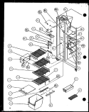 Part Location Diagram of C8973401 Whirlpool N/L/A 02/06/04