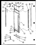 Part Location Diagram of D7757704 Whirlpool HINGE ASSEMBLY BOTTOM