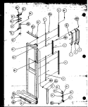 FZ Diagram and Parts List for 36278 P1121804W L Kenmore Refrigerator