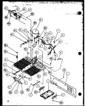MACHINE COMPARTMENT (TEC COMP) Diagram and Parts List for 36278 P1121804W L Kenmore Refrigerator