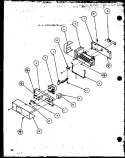 ICE BUCKET AND ICE MAKER Diagram and Parts List for 36278 P1121804W L Kenmore Refrigerator
