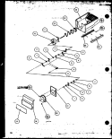 CRUSHED ICE BUCKET Diagram and Parts List for 36278 P1121804W L Kenmore Refrigerator
