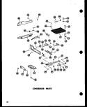 CONDENSOR PARTS Diagram and Parts List for SD19N P6023006W Amana Refrigerator