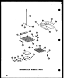 Part Location Diagram of D7023702 Whirlpool SHELF, CANTILEVER
