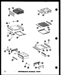 Part Location Diagram of D7127802 Whirlpool FRAME, CRISPER TOP