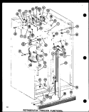 REF FZ FUNCTIONAL Diagram and Parts List for SR19F1L P7700008W L Amana Refrigerator