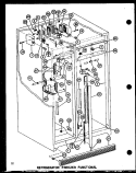 REF FZ FUNCTIONAL Diagram and Parts List for SLI22F1L P7700013W L Amana Refrigerator