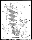 FZ ACCESSORY Diagram and Parts List for SRI22G P7745511W Amana Refrigerator