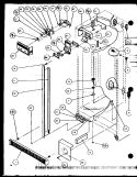 REF Diagram and Parts List for SCDE25J P7870104W Amana Refrigerator