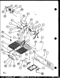 MACHINE COMPARTMENT Diagram and Parts List for SL25J P1104026W Amana Refrigerator