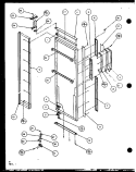 Part Location Diagram of D7872201 Whirlpool TRIM REF. DR. TOP