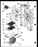 Part Location Diagram of C8973402 Whirlpool USE WPL 12679501