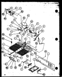MACHINE COMPARTMENT Diagram and Parts List for 36558 P1115403W Litton Refrigerator