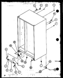 DRAIN Diagram and Parts List for 36558 P1115403W Litton Refrigerator