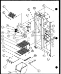 Part Location Diagram of 10030001 Whirlpool HARNESS, OUTER LINER