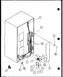 Part Location Diagram of M0643002 Whirlpool NUT, SLEEVE, WATER TANK