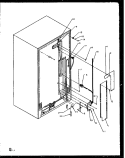 BACK UNIT Diagram and Parts List for SZ25NW P1162707W W Amana Refrigerator