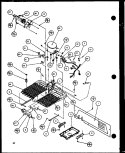 MACHINE COMPARTMENT Diagram and Parts List for 36081 P1108701W Litton Refrigerator
