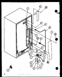 Part Location Diagram of 10223201 Whirlpool HARNESS CABINET