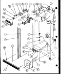 REF Diagram and Parts List for SBD20K P1117701W W Amana Refrigerator