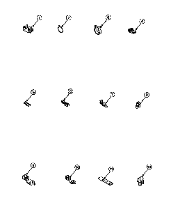 Terminals Diagram and Parts List for LW8252W2 PLW8252W2B Amana Washer
