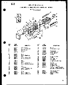 8 Cube Compact Ice Maker Diagram and Parts List for SRI22E-1-C-P74870-26WC  Amana Refrigerator