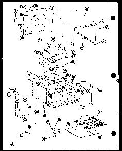 Part Location Diagram of D7378201 Whirlpool WIRE HARN-OVEN