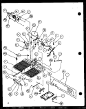 MACHINE COMPARTMENT Diagram and Parts List for 36571 P1115506W Litton Refrigerator