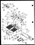 MACHINE COMPARTMENT Diagram and Parts List for 36261 P1115702W Kenmore Refrigerator