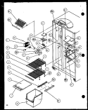 Part Location Diagram of 10268401 Whirlpool HARNESS, LINER OUTER