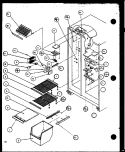 Part Location Diagram of 10250001 Whirlpool Cover wiring