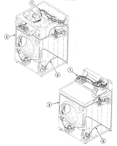 Part Location Diagram of 802351P Maytag Harness
