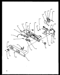 ICE AND WATER CAVITY Diagram and Parts List for SXD22NG P1162405W G Amana Refrigerator
