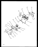 ICE MAKER Diagram and Parts List for SXD22NG P1162405W G Amana Refrigerator